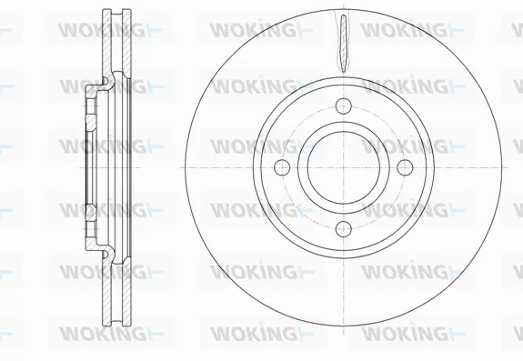 Brake Disc (D61601.10)