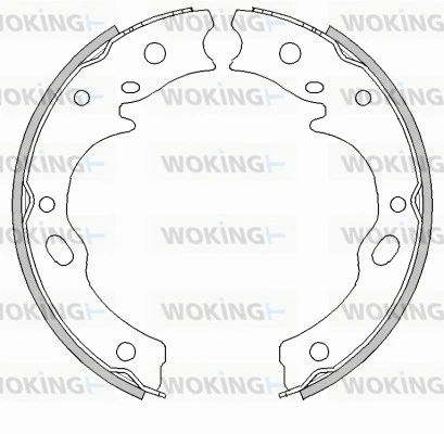 Brake Shoe, parking brake (Z4277.01)