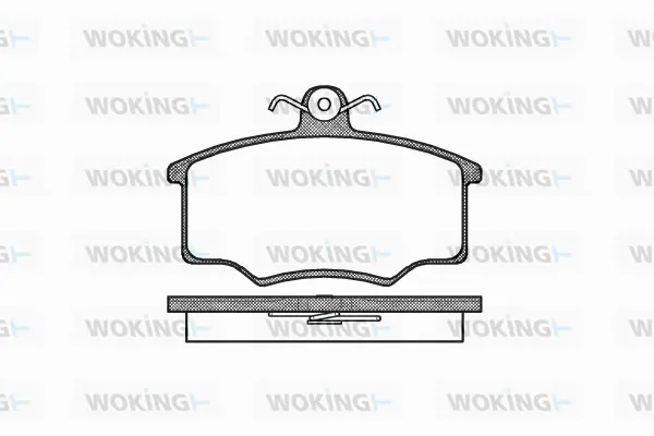 Brake Pad Set, disc brake (P1463.20)
