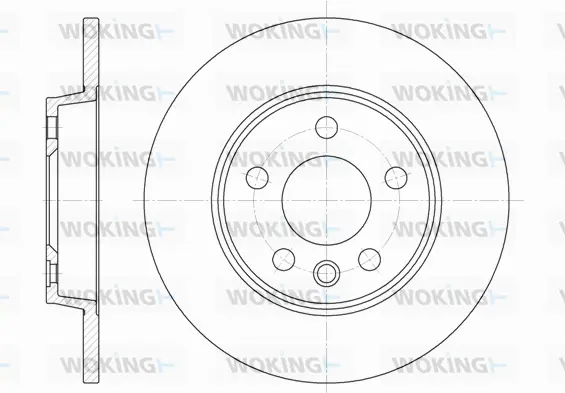 Brake Disc (D6558.00)