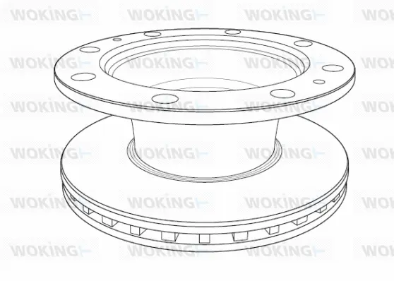 Brake Disc (NSA1187.20)