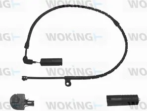 Warning Contact, brake pad wear (001065)