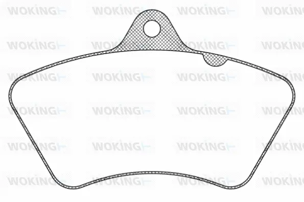 Brake Pad Set, disc brake (JSA 9263.00)