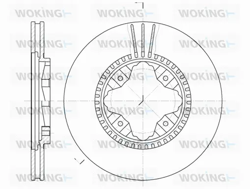Brake Disc (D6845.10)