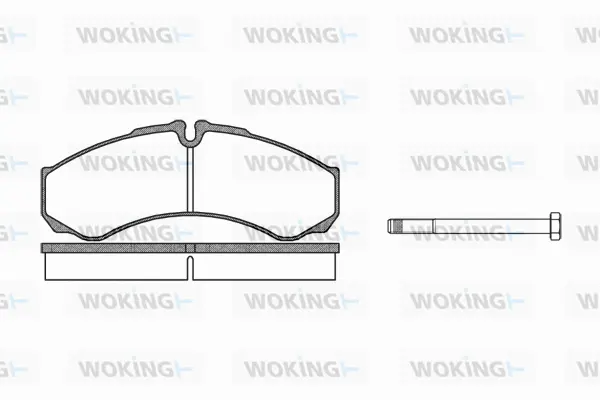 Brake Pad Set, disc brake (P7513.00)