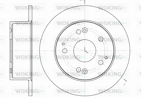 Brake Disc (D6875.00)