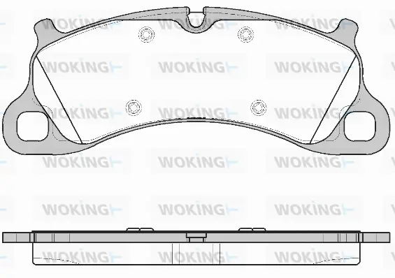 Brake Pad Set, disc brake (P14423.00)