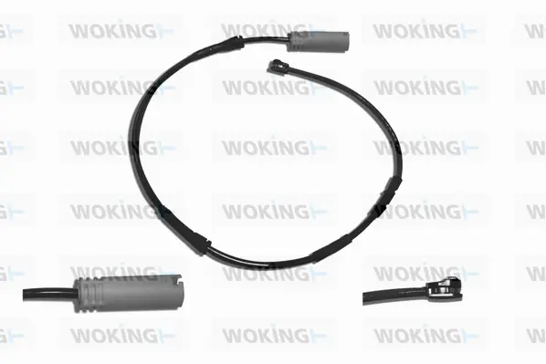 Warning Contact, brake pad wear (001110)