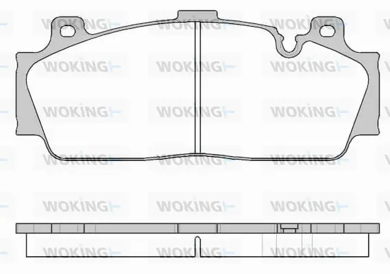 Brake Pad Set, disc brake (P14433.10)