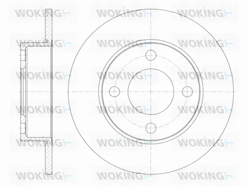 Brake Disc (D6917.00)