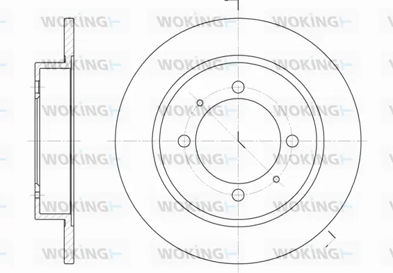 Brake Disc (D6447.00)
