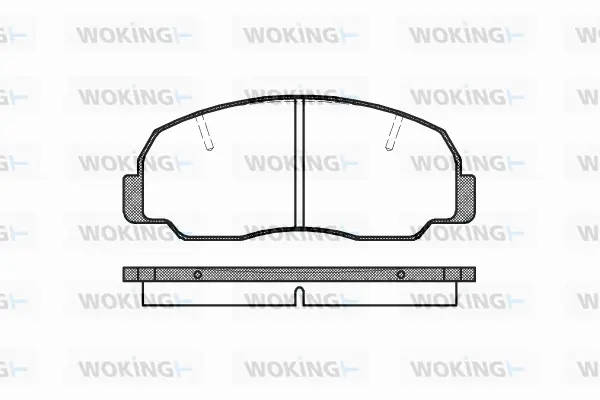 Brake Pad Set, disc brake (P0783.10)
