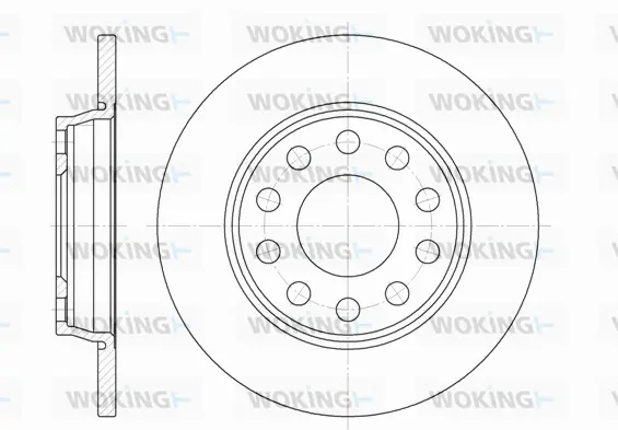 Brake Disc (D6731.00)