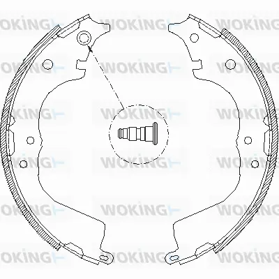 Brake Shoe (Z4134.00)