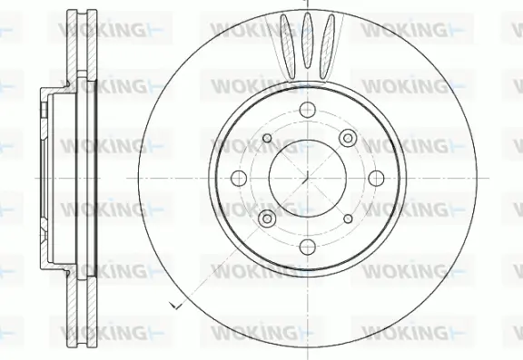 Brake Disc (D6641.10)