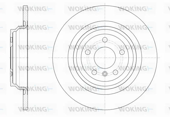 Brake Disc (D61577.00)