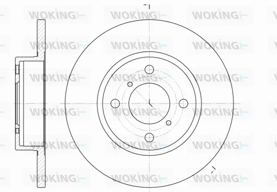 Brake Disc (D6621.00)