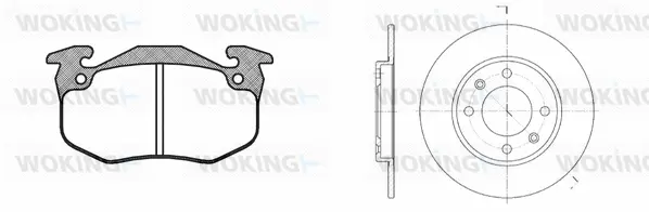 Brake Kit, disc brake (80443.02)
