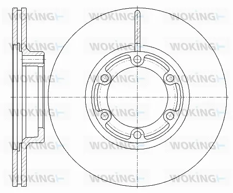 Brake Disc (D6438.10)