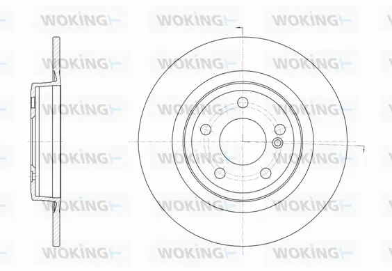Brake Disc (D61578.00)