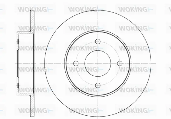 Brake Disc (D6788.00)