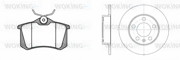 Brake Kit, disc brake (83633.01)