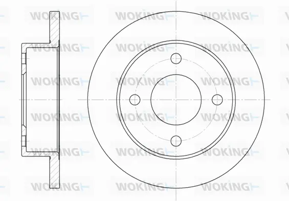 Brake Disc (D6012.00)