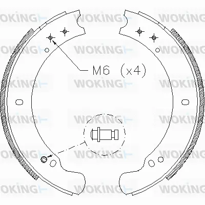 Brake Shoe (Z4162.00)