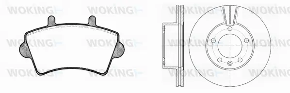 Brake Kit, disc brake (89193.01)