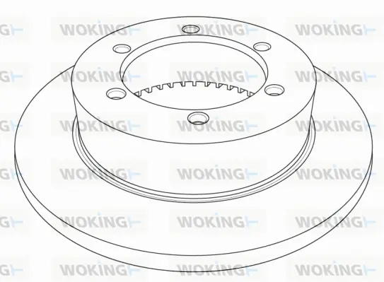 Brake Disc (NSA1214.10)