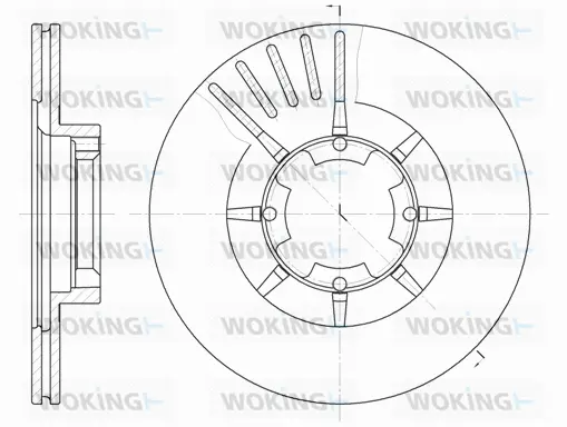 Brake Disc (D6428.10)