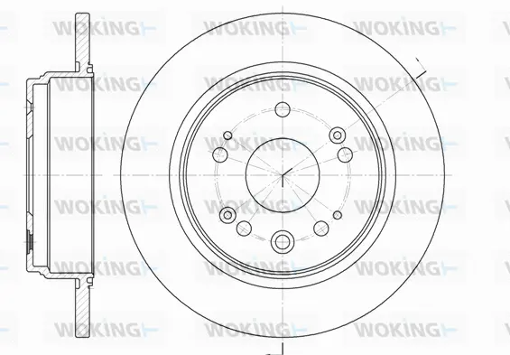 Brake Disc (D6912.00)