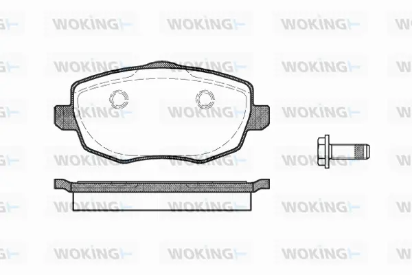 Brake Pad Set, disc brake (P11993.00)