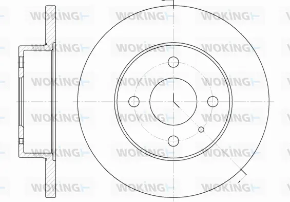 Brake Disc (D6090.00)