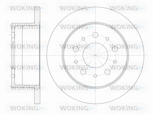 Brake Disc (D61120.00)