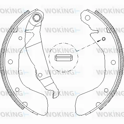 Brake Shoe (Z4398.00)