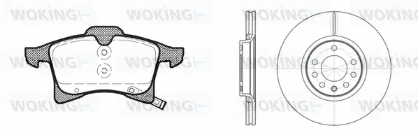 Brake Kit, disc brake (811363.03)