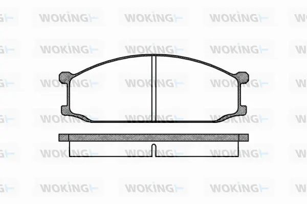 Brake Pad Set, disc brake (P0363.00)