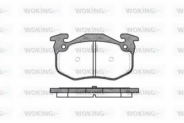 Brake Pad Set, disc brake (P0443.06)