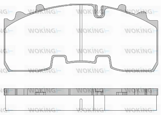 Brake Pad Set, disc brake (JSA 14563.10)