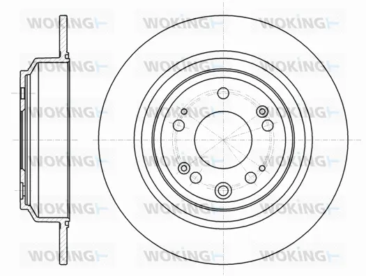 Brake Disc (D61608.00)