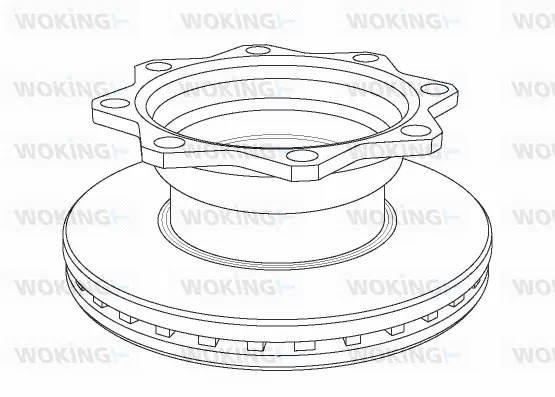 Brake Disc (NSA1080.20)