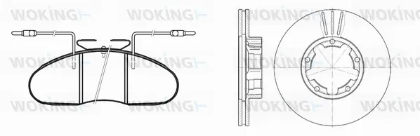 Brake Kit, disc brake (81483.01)