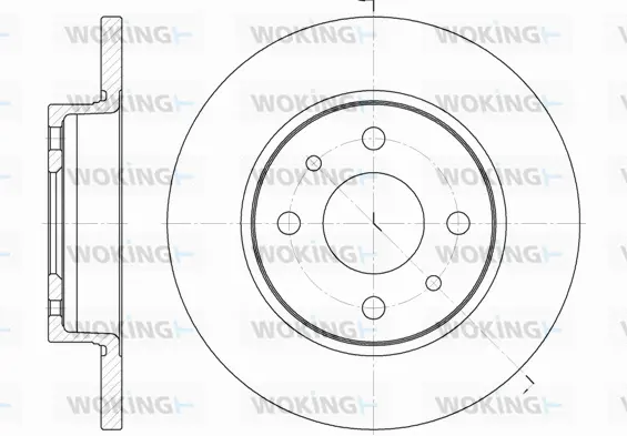 Brake Disc (D6089.00)