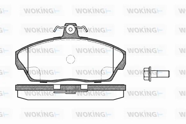 Brake Pad Set, disc brake (P2373.10)