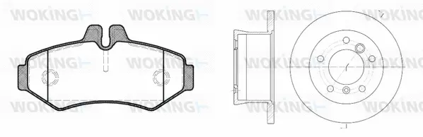 Brake Kit, disc brake (86333.01)