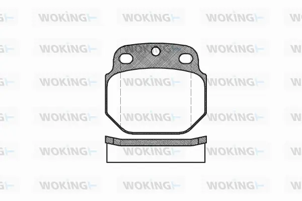 Brake Pad Set, disc brake (P5223.00)