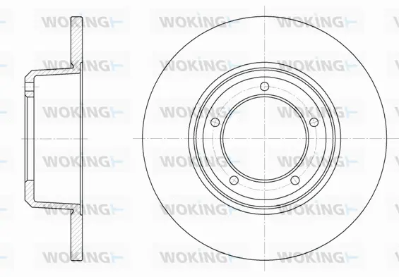 Brake Disc (D6341.00)
