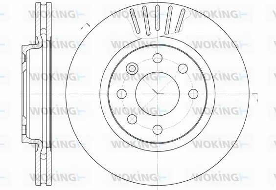 Brake Disc (D6412.10)