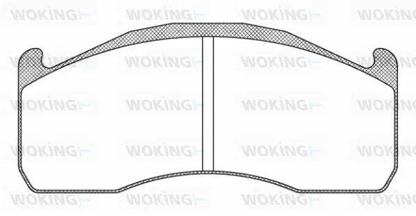 Brake Pad Set, disc brake (JSA 12283.10)